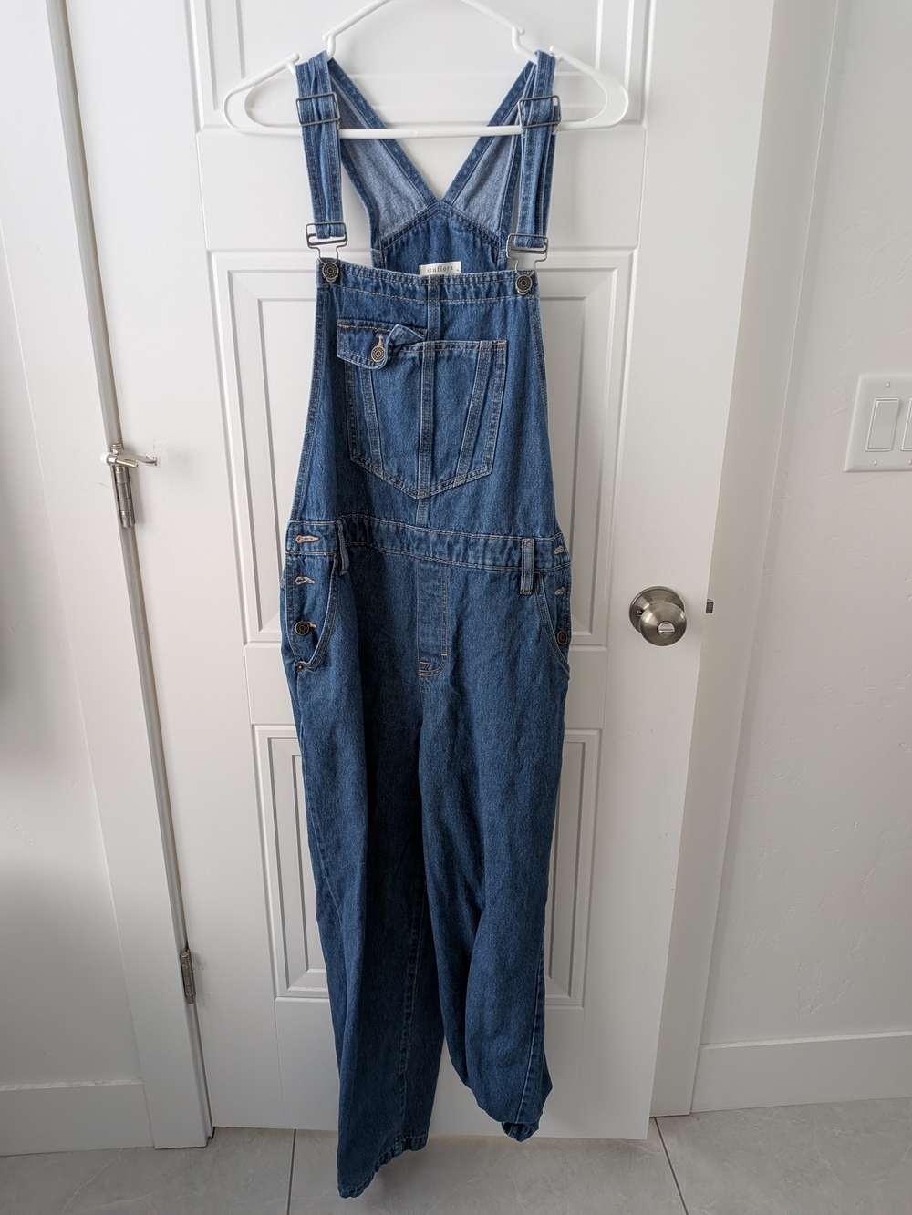 Classic Blue Denim Overalls Neuflora - Picture 1 of 4